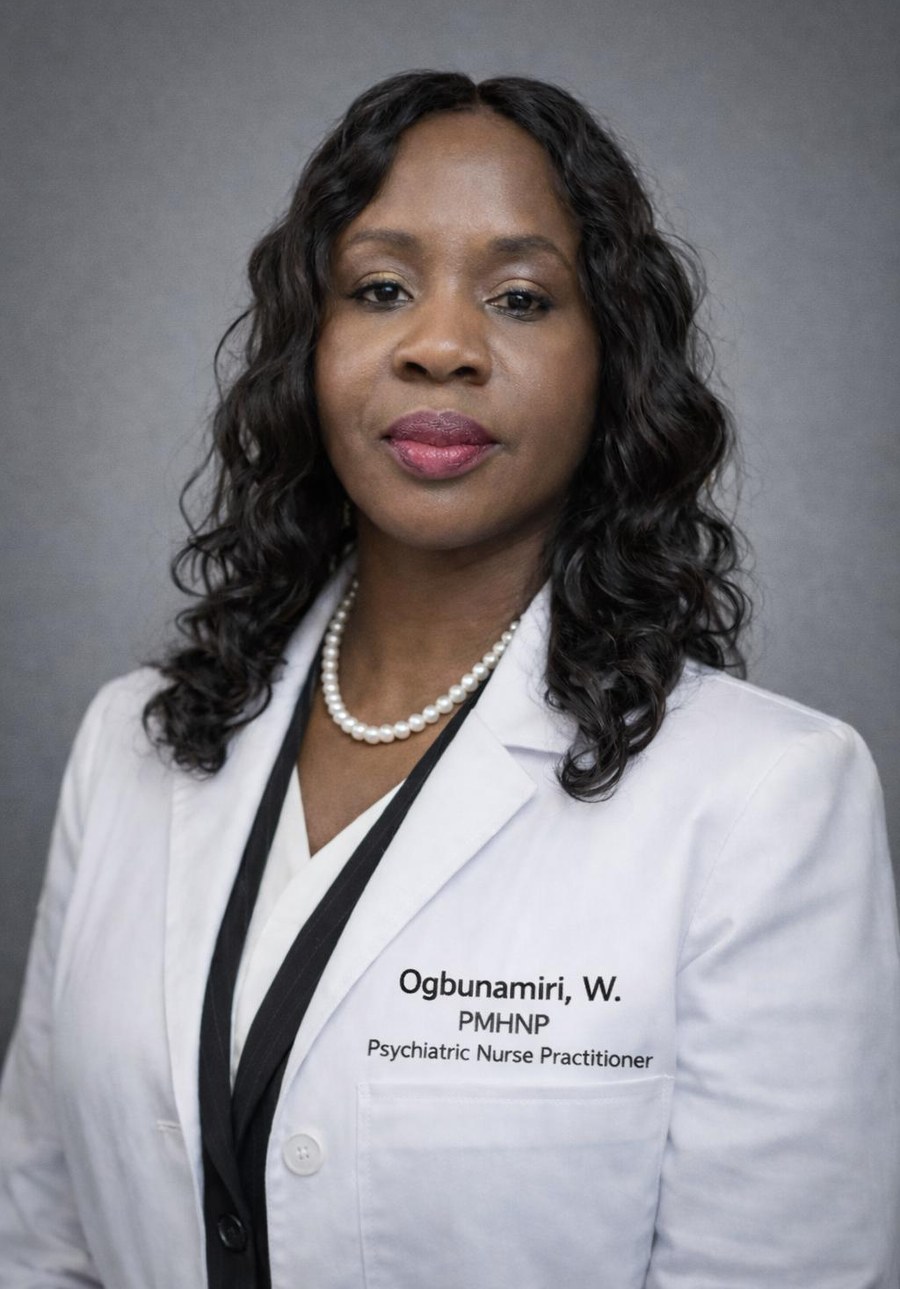 Winifred Ogbunamiri, PMHNP, Psychiatric Mental Health Nurse Practitioner